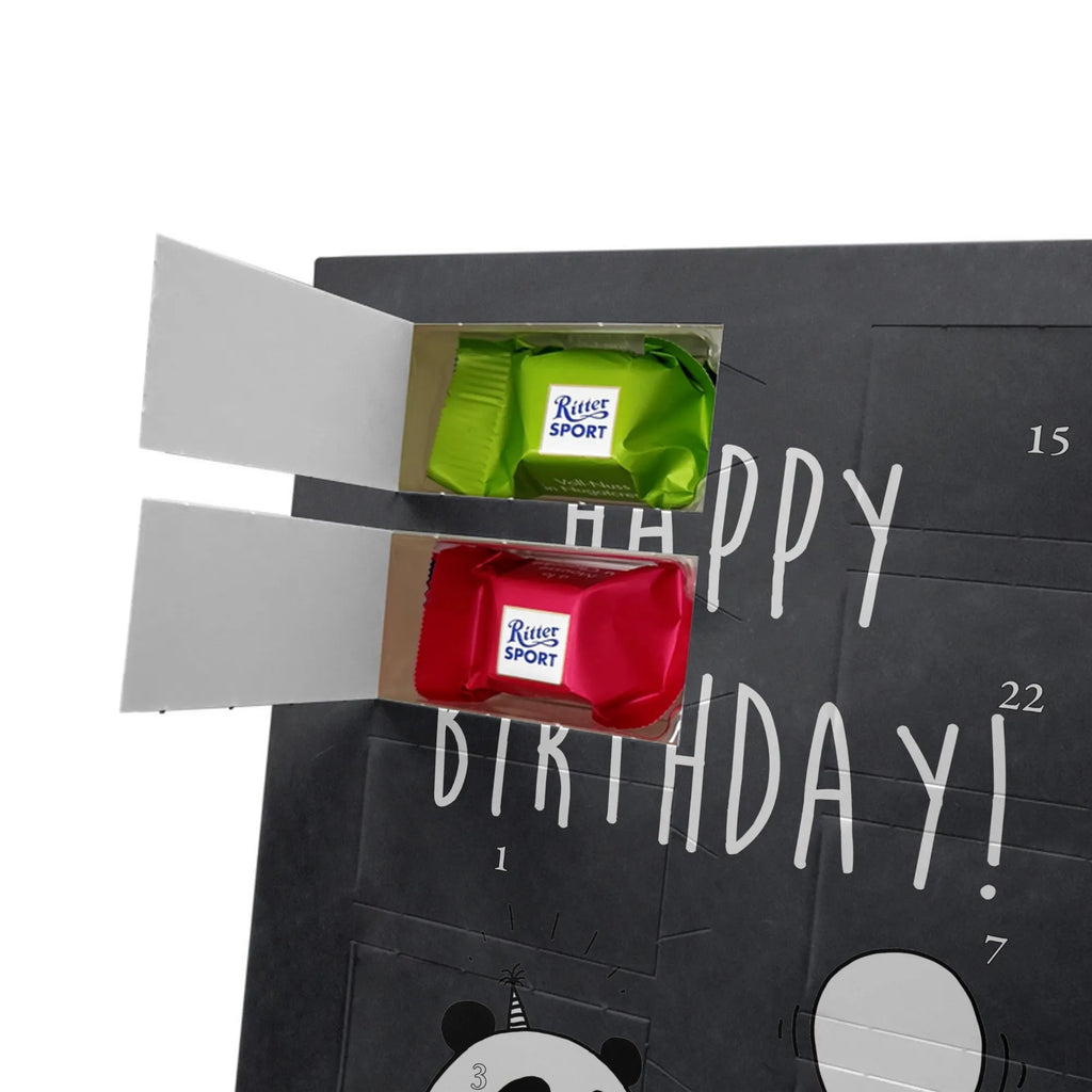  Panda Birthday Personalisierter Schoko Foto Adventskalender