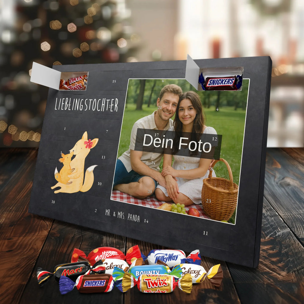 Personalisierter Schoko Foto Adventskalender Fuchs Mama Personalisierter Schoko Foto Adventskalender, Opa, Bruder, Familie, Muttertag, Schwester, Papa, Mama, Vatertag, Oma, Geschenk, Mutter, Lieblingstochter, Tochter, Beste Tochter