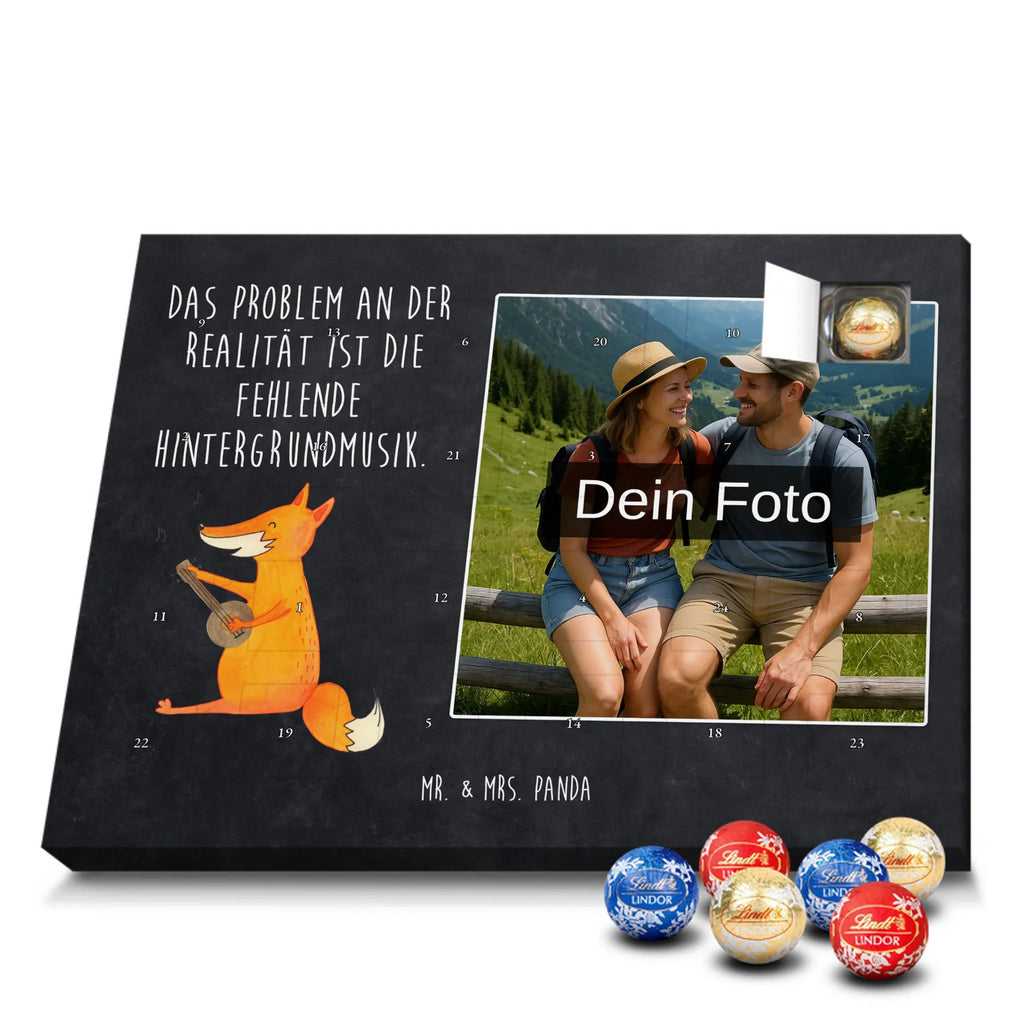 Personalisierter Schoko Foto Adventskalender Fuchs Gitarre Personalisierter Schoko Foto Adventskalender, Fuchs, Musik Spruch, Sänger, Füchse, Musikerin, Geschenk Musiker, Sängerin, Gitarre
