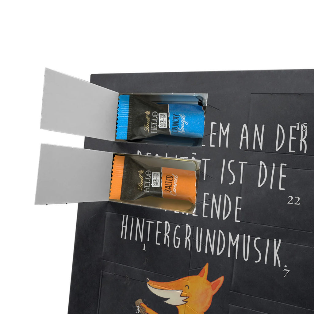 Personalisierter Schoko Foto Adventskalender Fuchs Gitarre Personalisierter Schoko Foto Adventskalender, Fuchs, Musik Spruch, Sänger, Füchse, Musikerin, Geschenk Musiker, Sängerin, Gitarre