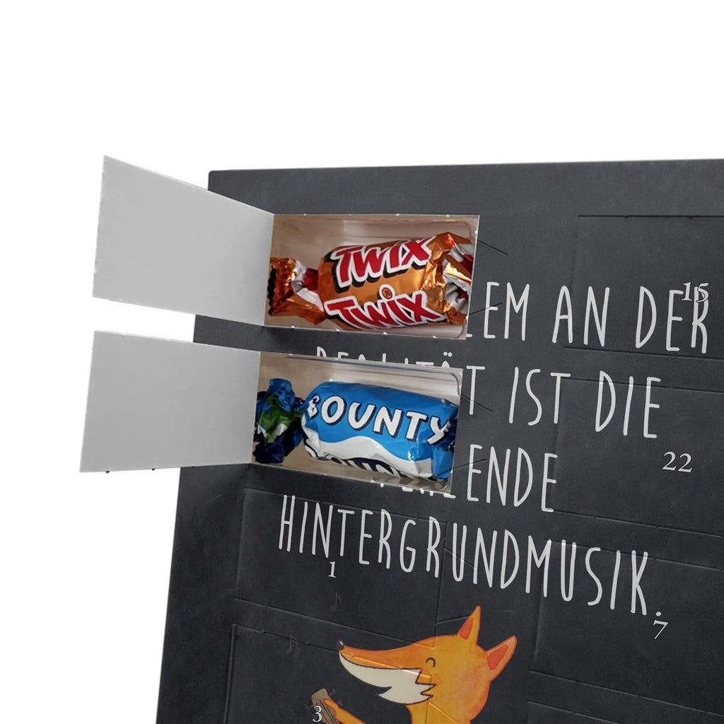 Personalisierter Schoko Foto Adventskalender Fuchs Gitarre Personalisierter Schoko Foto Adventskalender, Fuchs, Musik Spruch, Sänger, Füchse, Musikerin, Geschenk Musiker, Sängerin, Gitarre