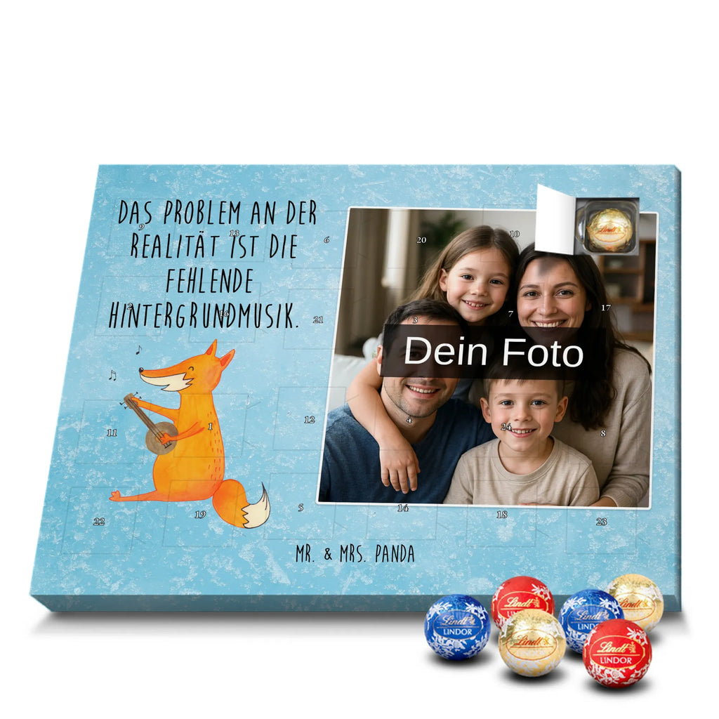 Personalisierter Schoko Foto Adventskalender Fuchs Gitarre Personalisierter Schoko Foto Adventskalender, Fuchs, Musik Spruch, Sänger, Füchse, Musikerin, Geschenk Musiker, Sängerin, Gitarre