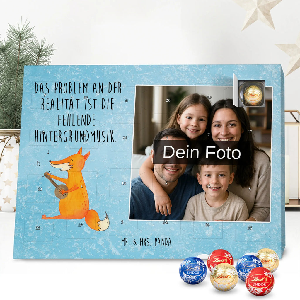 Personalisierter Schoko Foto Adventskalender Fuchs Gitarre Personalisierter Schoko Foto Adventskalender, Fuchs, Musik Spruch, Sänger, Füchse, Musikerin, Geschenk Musiker, Sängerin, Gitarre