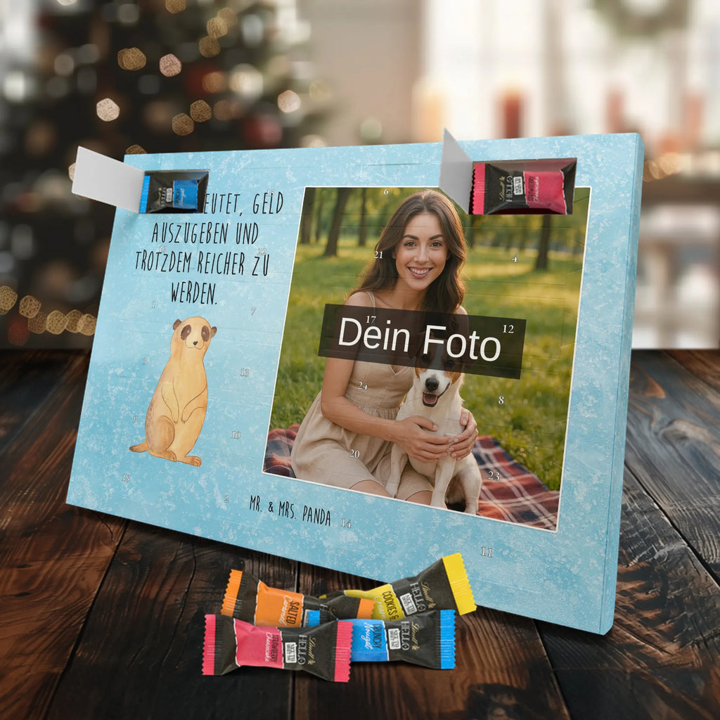 Personalisierter Schoko Foto Adventskalender Erdmännchen Personalisierter Schoko Foto Adventskalender, Afrika, Wildtiere, Traveling, Afrikareise, Reisen, Weltreise, Spruch, Roadtrip, Erdmännchen