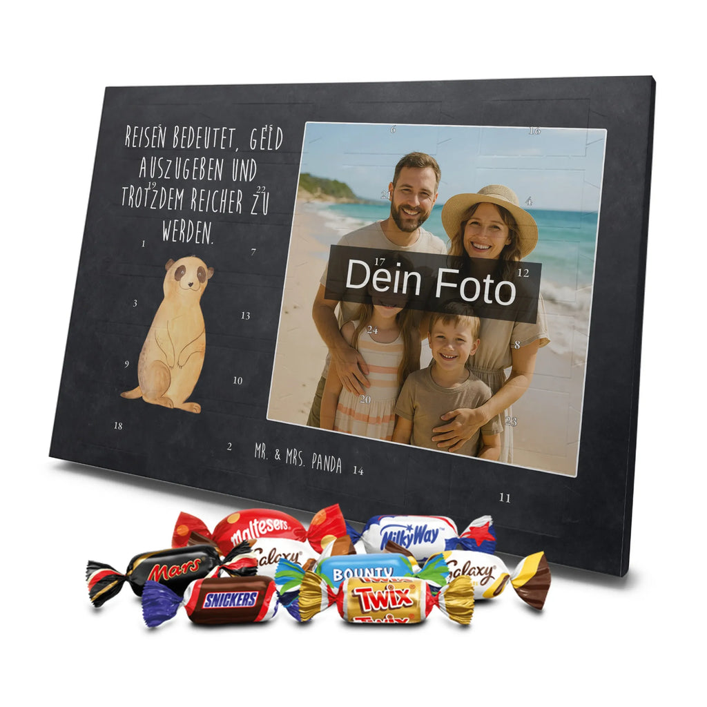 Personalisierter Schoko Foto Adventskalender Erdmännchen Personalisierter Schoko Foto Adventskalender, Afrika, Wildtiere, Traveling, Afrikareise, Reisen, Weltreise, Spruch, Roadtrip, Erdmännchen
