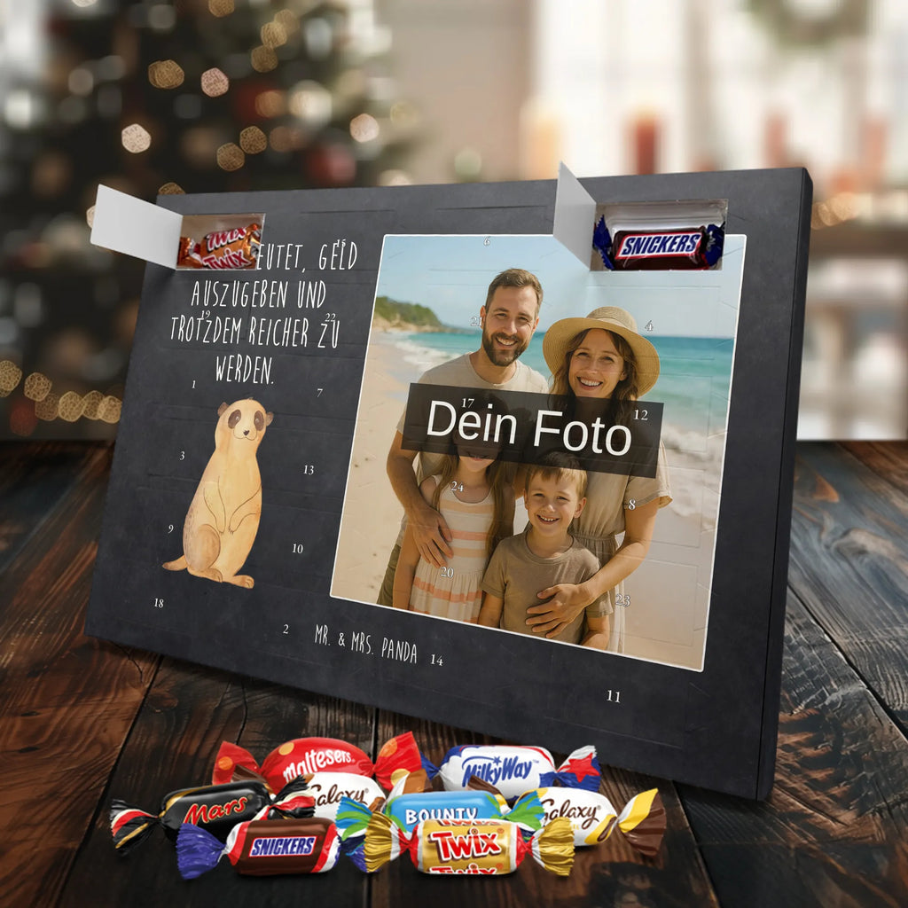 Personalisierter Schoko Foto Adventskalender Erdmännchen Personalisierter Schoko Foto Adventskalender, Afrika, Wildtiere, Traveling, Afrikareise, Reisen, Weltreise, Spruch, Roadtrip, Erdmännchen