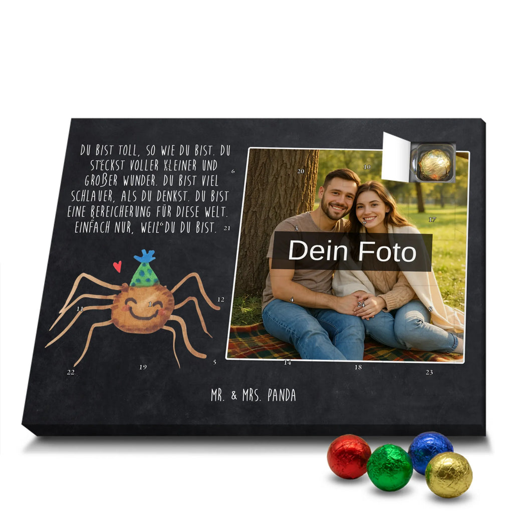 Personalisierter Schoko Foto Adventskalender Spinne Agathe Party Personalisierter Schoko Foto Adventskalender, Spinne Agathe, Spinne, Agathe, Videos, Merchandise, Wunder, Motivation, Glück, Selbstliebe