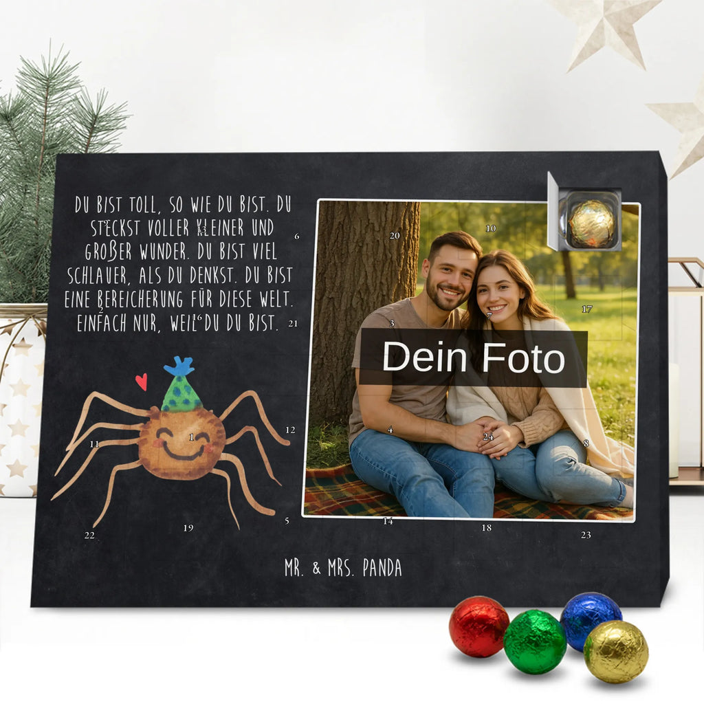 Personalisierter Schoko Foto Adventskalender Spinne Agathe Party Personalisierter Schoko Foto Adventskalender, Spinne Agathe, Spinne, Agathe, Videos, Merchandise, Wunder, Motivation, Glück, Selbstliebe