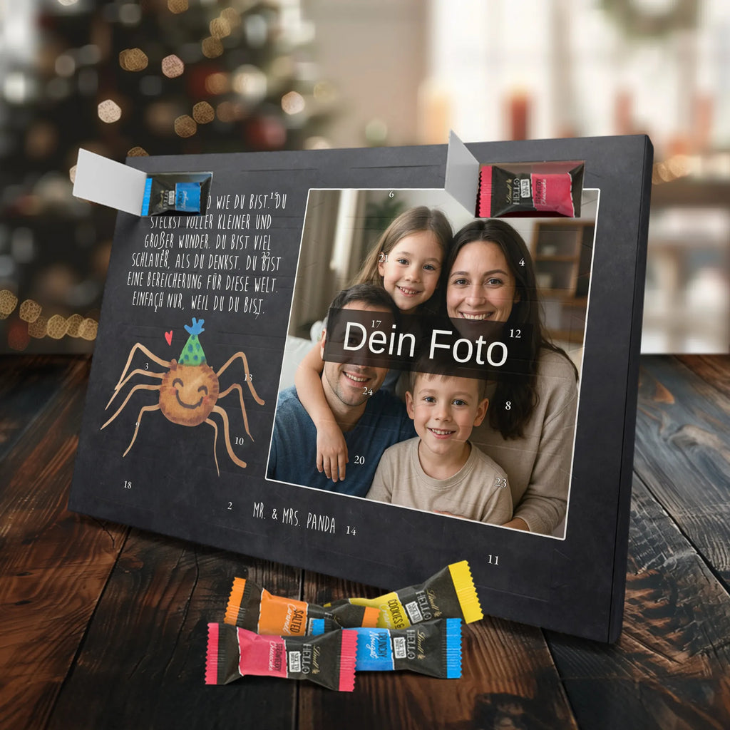 Personalisierter Schoko Foto Adventskalender Spinne Agathe Party Personalisierter Schoko Foto Adventskalender, Spinne Agathe, Spinne, Agathe, Videos, Merchandise, Wunder, Motivation, Glück, Selbstliebe