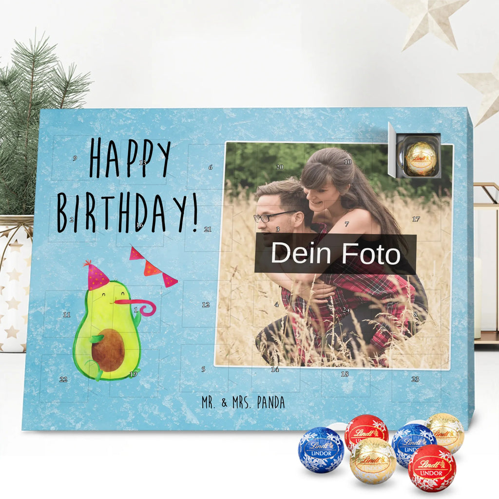 Personalisierter Schoko Foto Adventskalender Avocado Geburtstag Personalisierter Schoko Foto Adventskalender, Gesund, Veggie, Avocado, Vegan