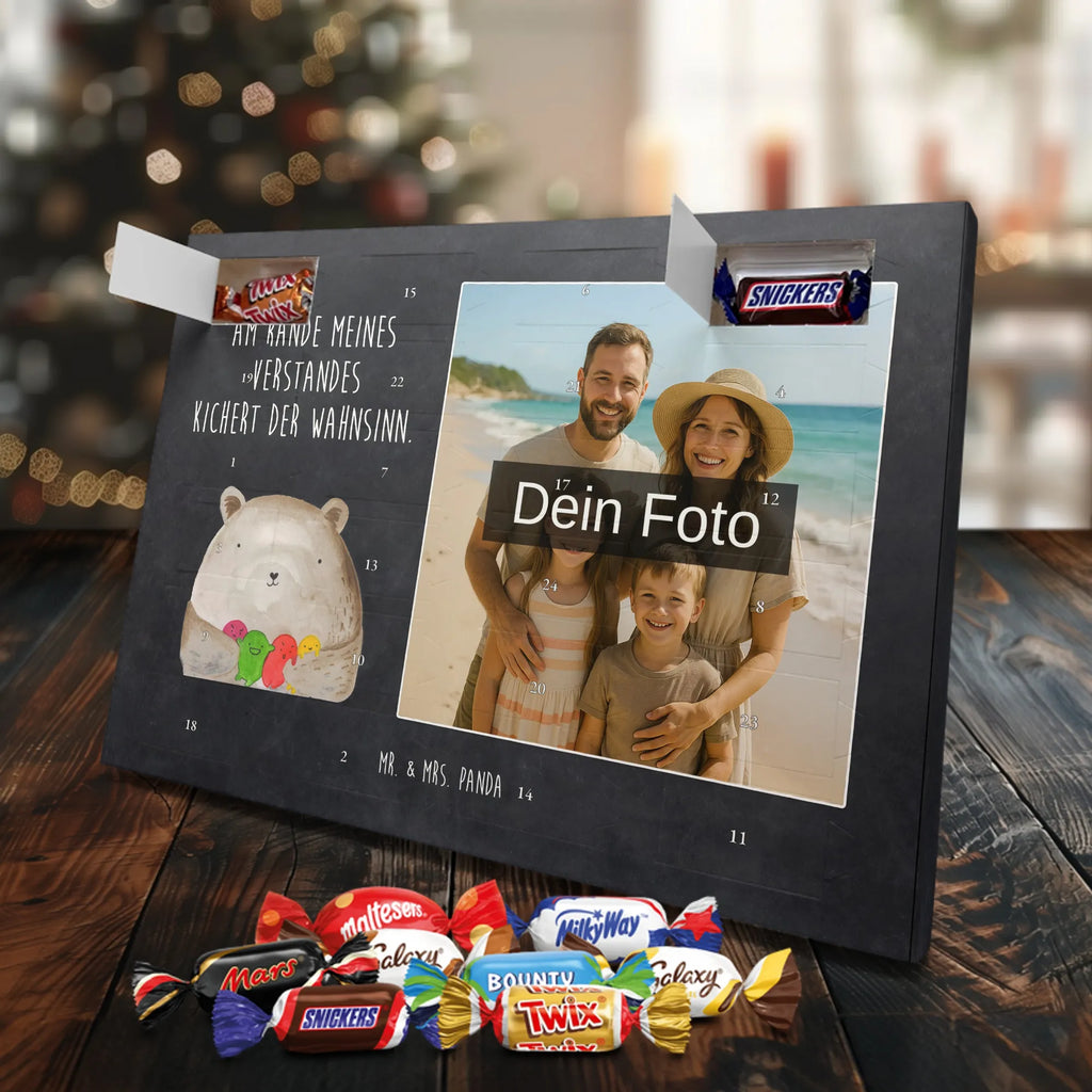  niedźwiedź uczucie Personalisierter Schoko Foto Adventskalender, Teddybär, Teddy, Bär, Verrückt, Wahnsinn, Durchgedreht