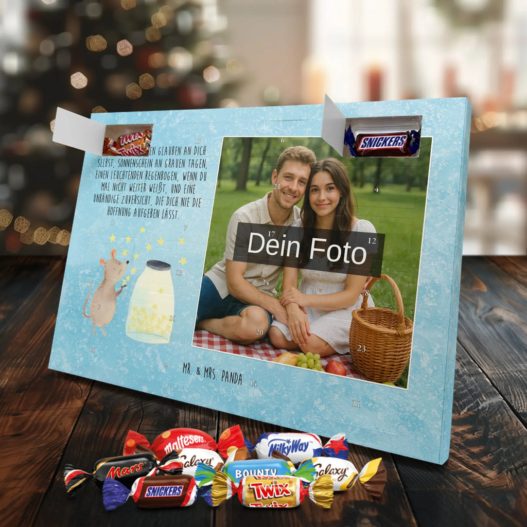 Personalisierter Schoko Foto Adventskalender Maus Sterne Personalisierter Schoko Foto Adventskalender, Tiermotive, Gute Laune, lustige Sprüche, Tiere, Geburt, Sterne, erstes Kind, Kind, Taufe, Schwangerschaft, Maus, Geburtstag, Taufgeschenk, Kindergeburtstag, Hoffnung, Wunsch, Träume