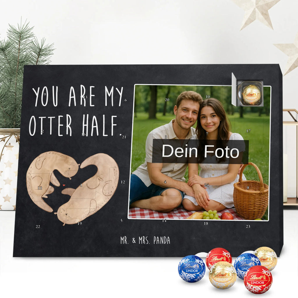 Personalisierter Schoko Foto Adventskalender Otter Herz Personalisierter Schoko Foto Adventskalender, Seeotter, Fischotter, Otter, Love You, Hochzeitstag, Herz, Jahrestag, Gemeinsames Leben, Liebesbeweis, Verlobung, Liebe, Liebesgeschenk, Bessere Hälfte