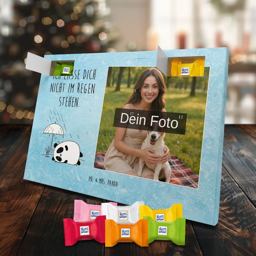  Panda Friendship Personalisierter Schoko Foto Adventskalender