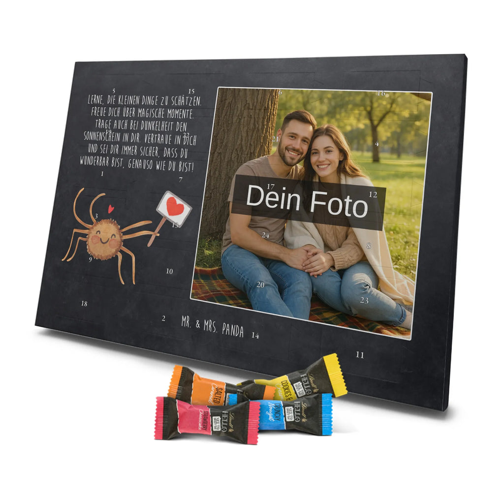 Personalisierter Schoko Foto Adventskalender Spinne Agathe Motivation Personalisierter Schoko Foto Adventskalender, Spinne Agathe, Spinne, Agathe, Videos, Merchandise, Motivation, Vertrauen, Dankeschön, Glück, Liebe