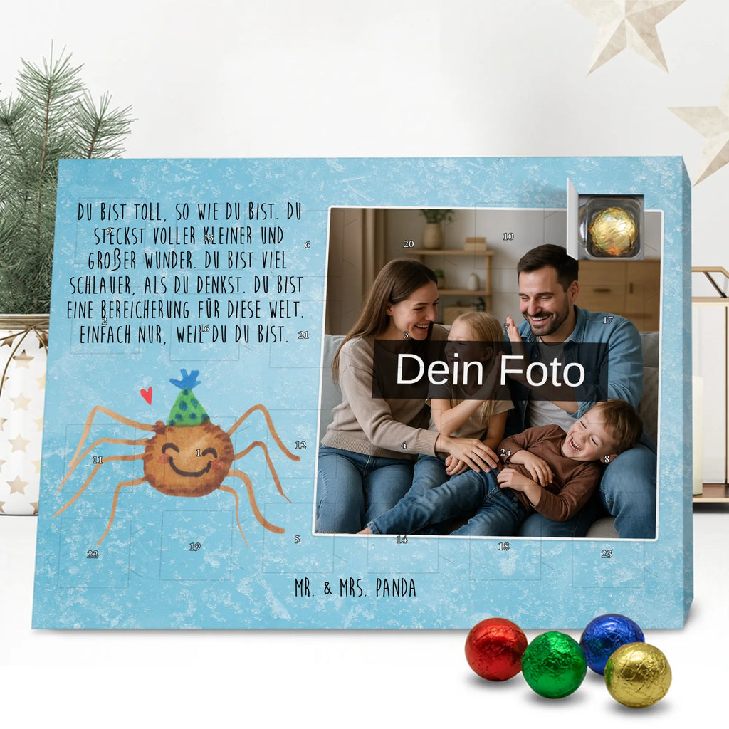 Personalisierter Schoko Foto Adventskalender Spinne Agathe Party Personalisierter Schoko Foto Adventskalender, Spinne Agathe, Spinne, Agathe, Videos, Merchandise, Wunder, Motivation, Glück, Selbstliebe