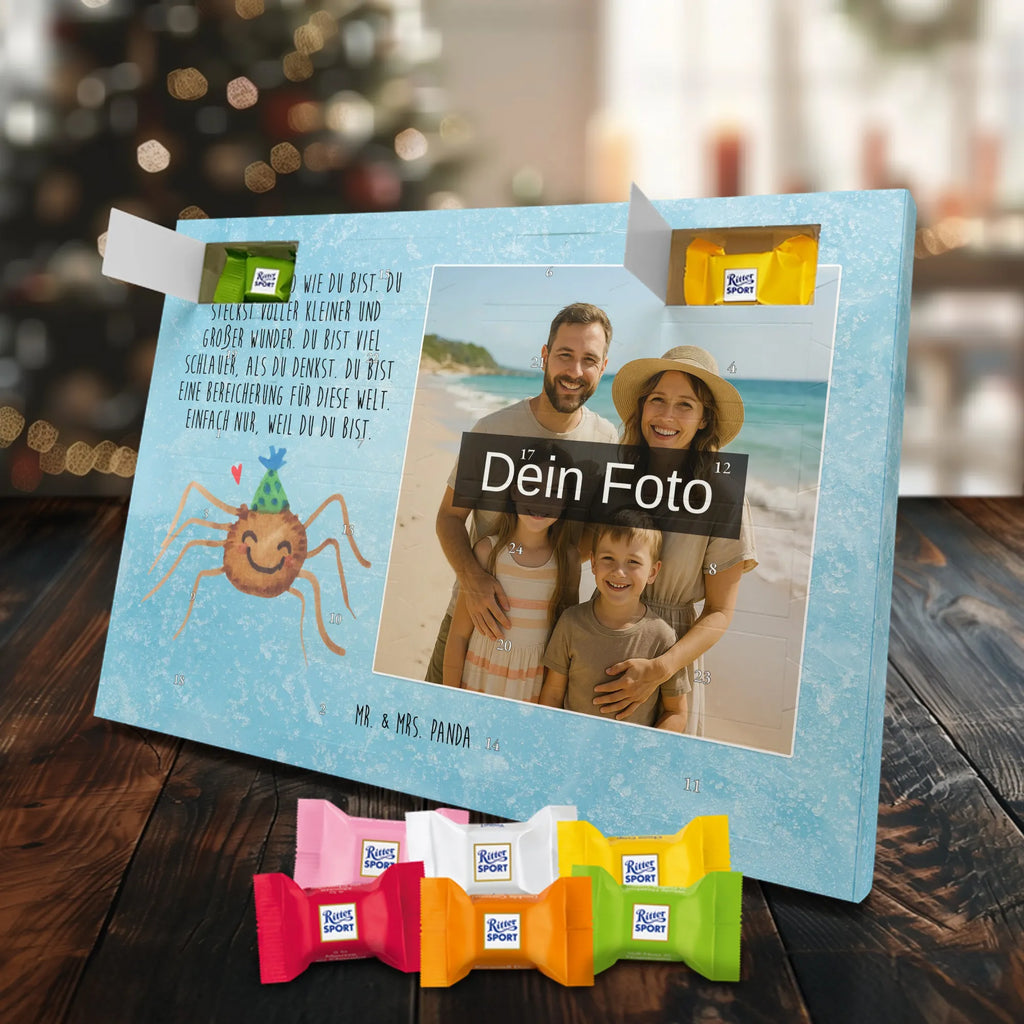 Personalisierter Schoko Foto Adventskalender Spinne Agathe Party Personalisierter Schoko Foto Adventskalender, Spinne Agathe, Spinne, Agathe, Videos, Merchandise, Wunder, Motivation, Glück, Selbstliebe