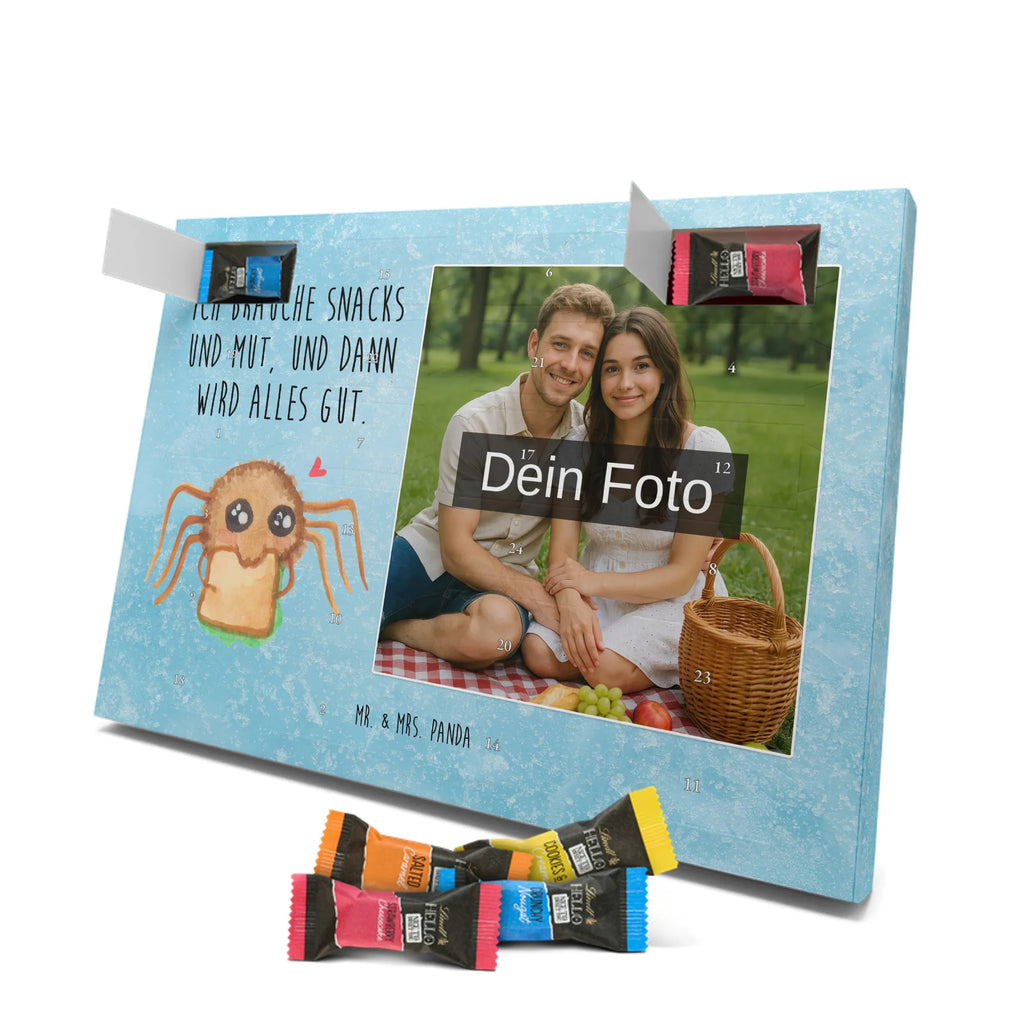 Personalisierter Schoko Foto Adventskalender Spinne Agathe Sandwich Personalisierter Schoko Foto Adventskalender, Spinne Agathe, Spinne, Agathe, Videos, Merchandise, Mut, Hunger, Verfressen, Glück, Lebensfreude, Alles Wird gut, Hungrig