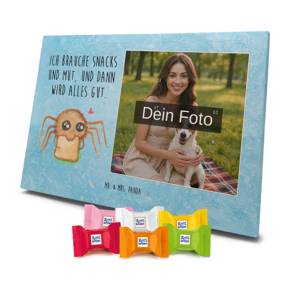 Personalisierter Schoko Foto Adventskalender Spinne Agathe Sandwich Personalisierter Schoko Foto Adventskalender, Spinne Agathe, Spinne, Agathe, Videos, Merchandise, Mut, Hunger, Verfressen, Glück, Lebensfreude, Alles Wird gut, Hungrig