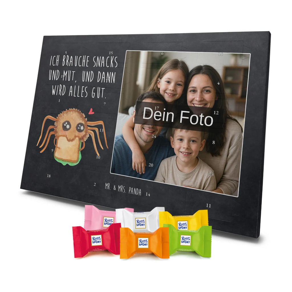 Personalisierter Schoko Foto Adventskalender Spinne Agathe Sandwich Personalisierter Schoko Foto Adventskalender, Spinne Agathe, Spinne, Agathe, Videos, Merchandise, Mut, Hunger, Verfressen, Glück, Lebensfreude, Alles Wird gut, Hungrig