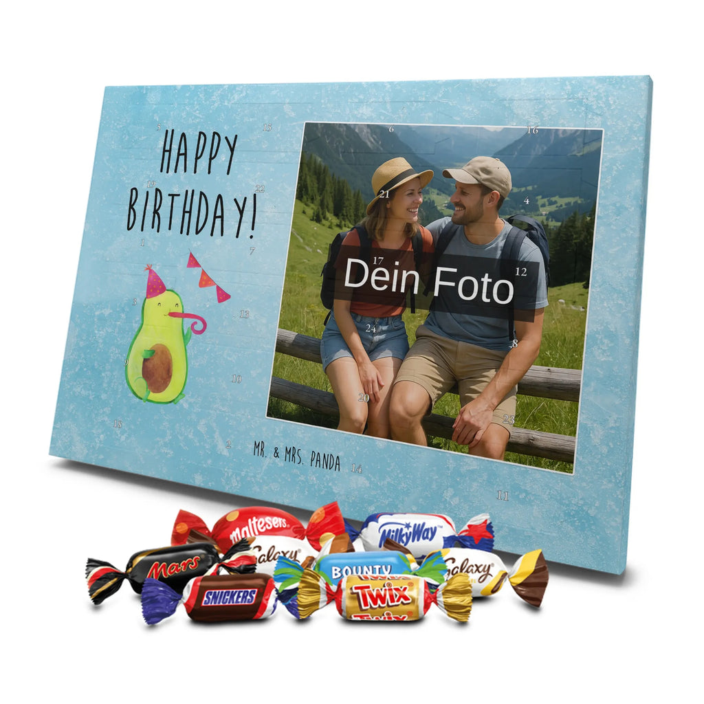 Personalisierter Schoko Foto Adventskalender Avocado Geburtstag Personalisierter Schoko Foto Adventskalender, Gesund, Veggie, Avocado, Vegan