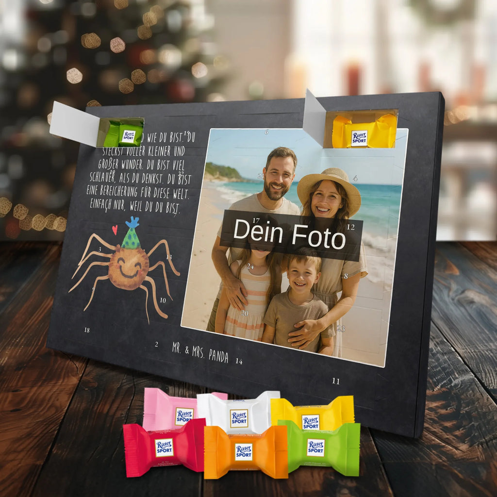 Personalisierter Schoko Foto Adventskalender Spinne Agathe Party Personalisierter Schoko Foto Adventskalender, Spinne Agathe, Spinne, Agathe, Videos, Merchandise, Wunder, Motivation, Glück, Selbstliebe