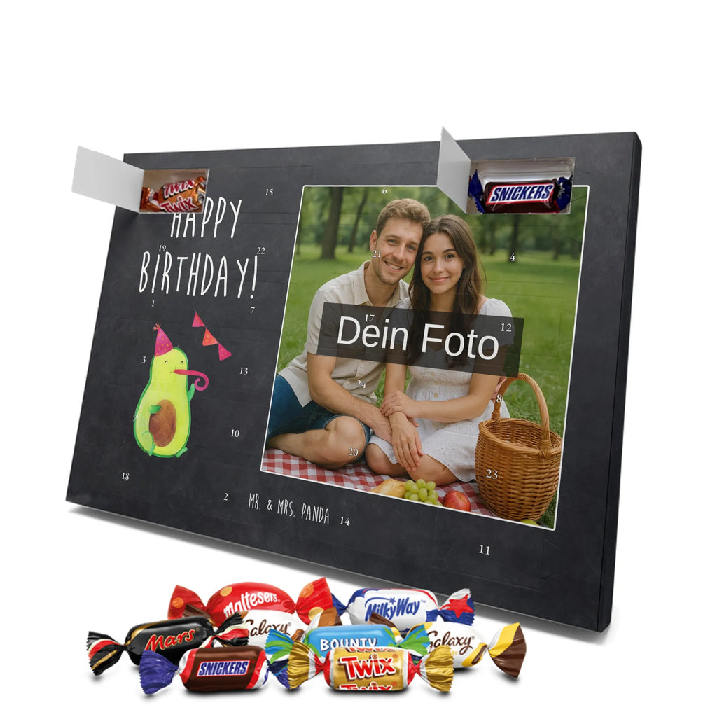 Personalisierter Schoko Foto Adventskalender Avocado Geburtstag Personalisierter Schoko Foto Adventskalender, Gesund, Veggie, Avocado, Vegan