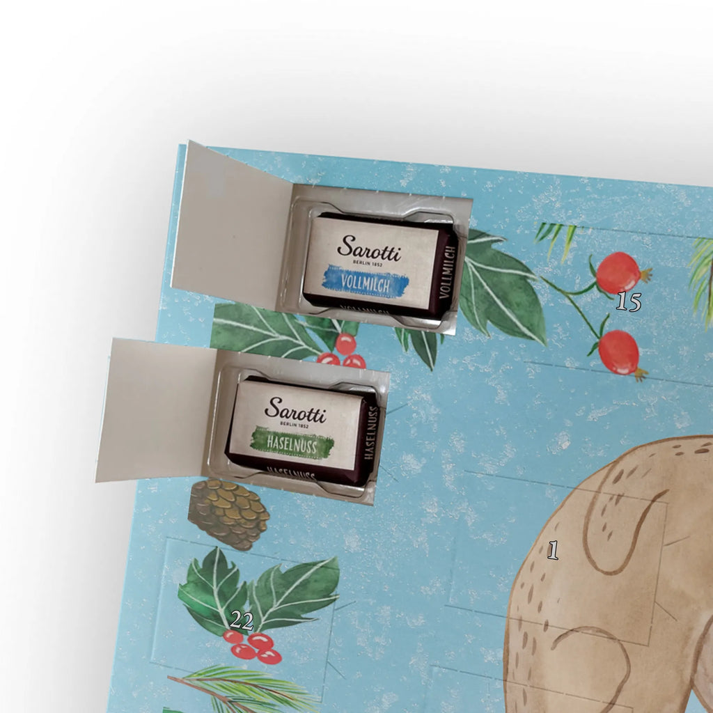 Chocolate advent calendar otter Heart mammal, predator, gifts for people in love, gift ideas for animal lovers, animal, aquatic animal, marten, otter gifts, water mammal, water, water animal, sea otter, animal lover, European otter, baby otter, heart, anniversary, love gift, life together, wedding day, proof of love, better half