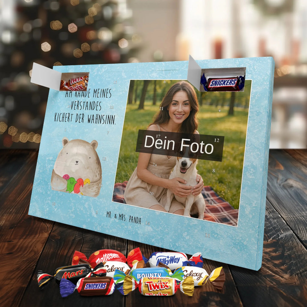  niedźwiedź uczucie Personalisierter Schoko Foto Adventskalender, Teddybär, Teddy, Bär, Verrückt, Wahnsinn, Durchgedreht