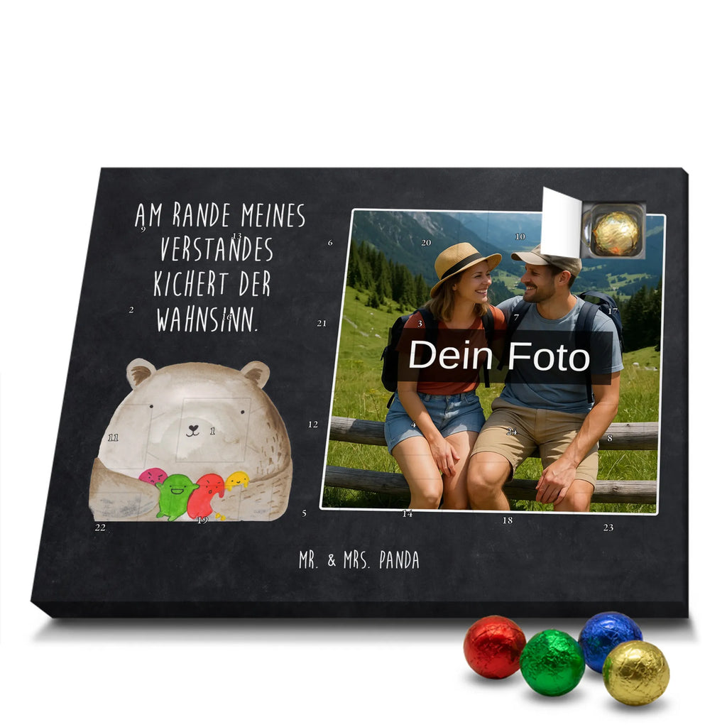  niedźwiedź uczucie Personalisierter Schoko Foto Adventskalender, Teddybär, Teddy, Bär, Verrückt, Wahnsinn, Durchgedreht