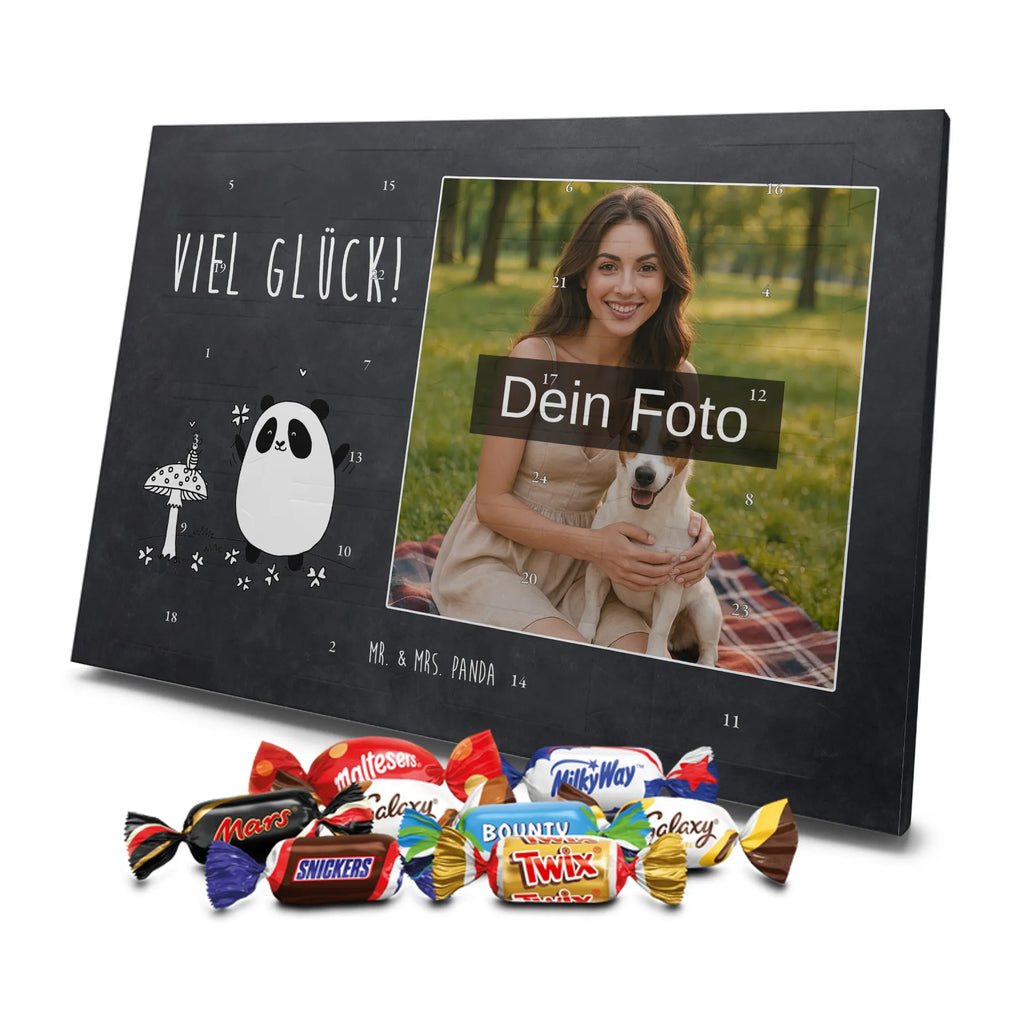  Panda Happiness Personalisierter Schoko Foto Adventskalender