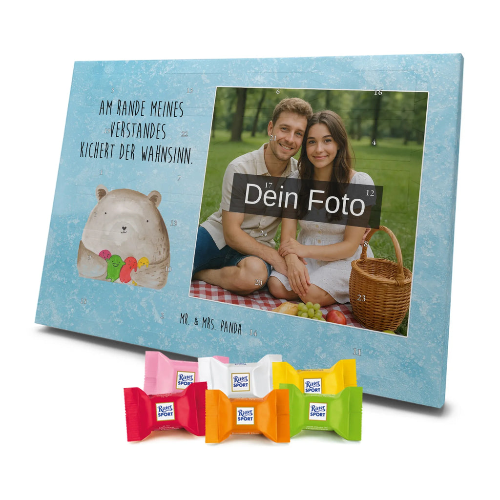  niedźwiedź uczucie Personalisierter Schoko Foto Adventskalender, Teddybär, Teddy, Bär, Verrückt, Wahnsinn, Durchgedreht