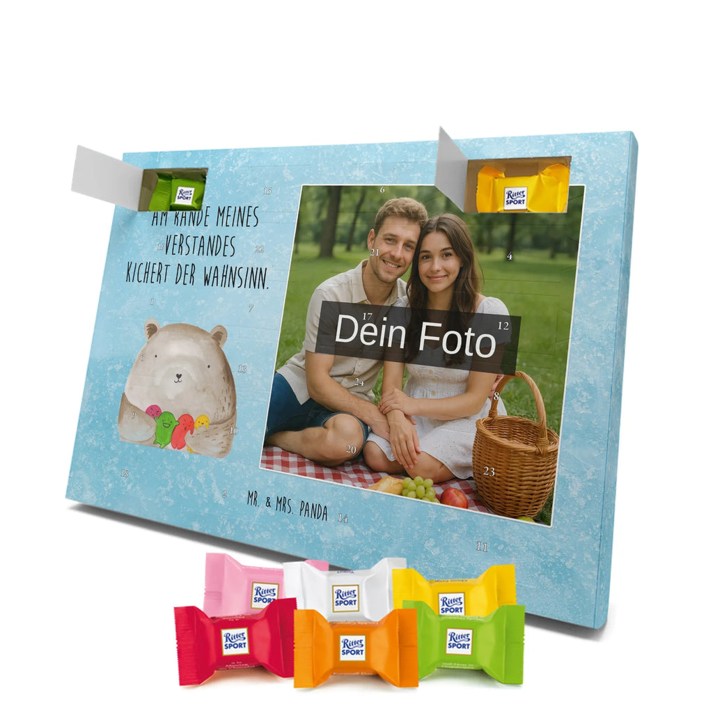  niedźwiedź uczucie Personalisierter Schoko Foto Adventskalender, Teddybär, Teddy, Bär, Verrückt, Wahnsinn, Durchgedreht