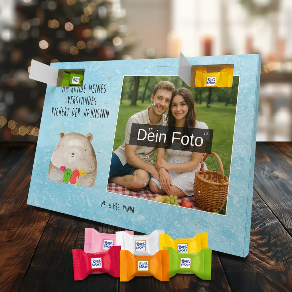  niedźwiedź uczucie Personalisierter Schoko Foto Adventskalender, Teddybär, Teddy, Bär, Verrückt, Wahnsinn, Durchgedreht