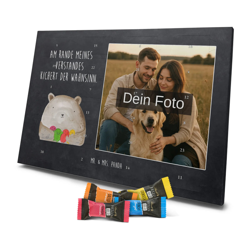  niedźwiedź uczucie Personalisierter Schoko Foto Adventskalender, Teddybär, Teddy, Bär, Verrückt, Wahnsinn, Durchgedreht