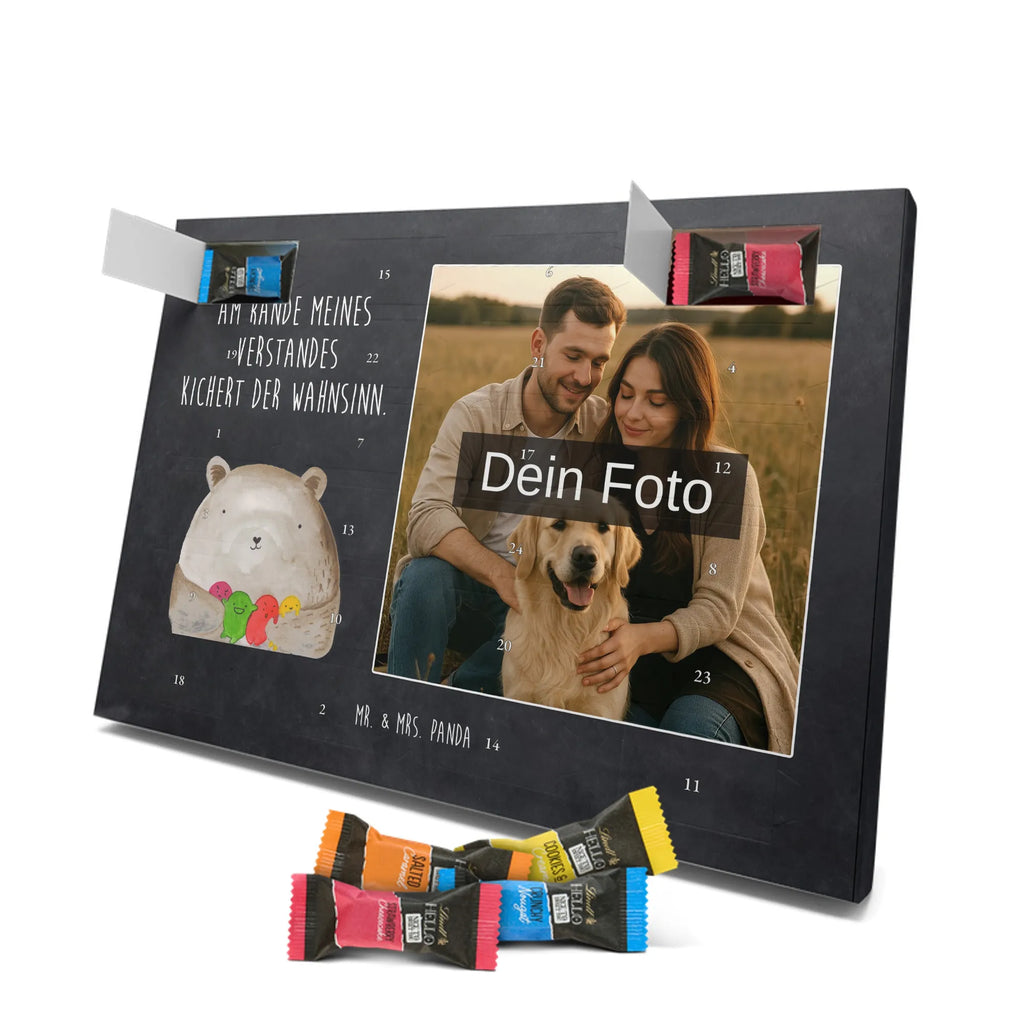  niedźwiedź uczucie Personalisierter Schoko Foto Adventskalender, Teddybär, Teddy, Bär, Verrückt, Wahnsinn, Durchgedreht