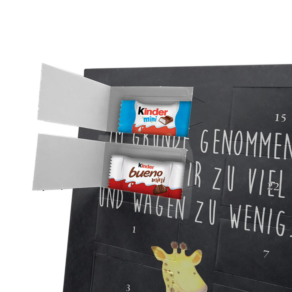 Personalisierter Schoko Foto Adventskalender Giraffe Zufrieden Personalisierter Schoko Foto Adventskalender, Afrika, Wildtiere, Abenteuer, Zufrieden, Giraffe, Glück