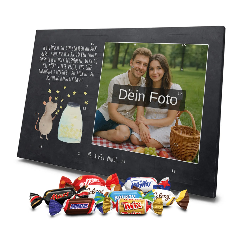 Personalisierter Schoko Foto Adventskalender Maus Sterne Personalisierter Schoko Foto Adventskalender, Tiermotive, Gute Laune, lustige Sprüche, Tiere, Geburt, Sterne, erstes Kind, Kind, Taufe, Schwangerschaft, Maus, Geburtstag, Taufgeschenk, Kindergeburtstag, Hoffnung, Wunsch, Träume