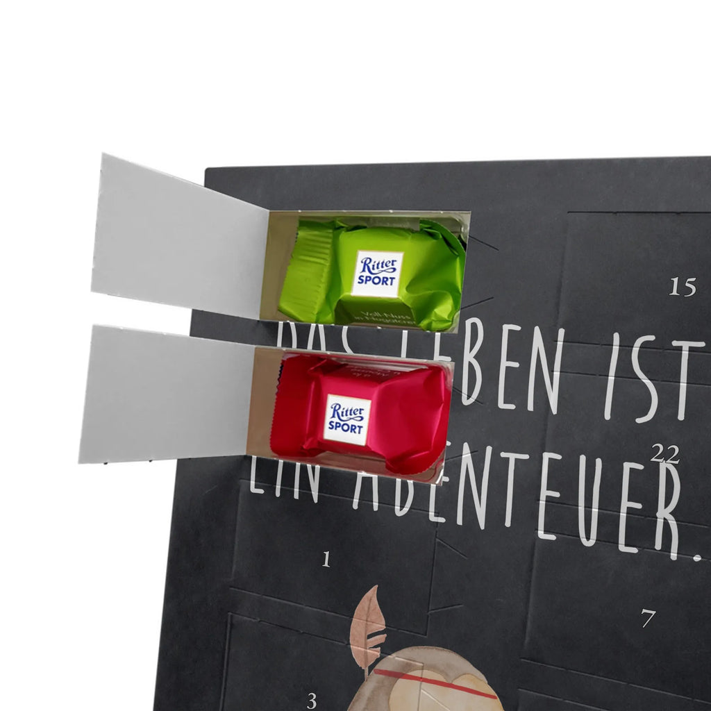 Personalisierter Schoko Foto Adventskalender Eule Federschmuck Personalisierter Schoko Foto Adventskalender, Eule, Das Leben ist ein Abenteuer, Eule Deko, Federschmuck, Dekoration, Owl, Reisespruch