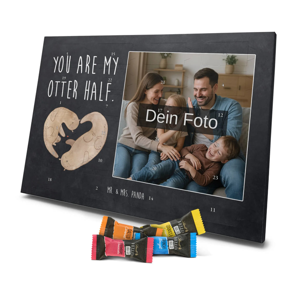 Personalisierter Schoko Foto Adventskalender Otter Herz Personalisierter Schoko Foto Adventskalender, Seeotter, Fischotter, Otter, Love You, Hochzeitstag, Herz, Jahrestag, Gemeinsames Leben, Liebesbeweis, Verlobung, Liebe, Liebesgeschenk, Bessere Hälfte