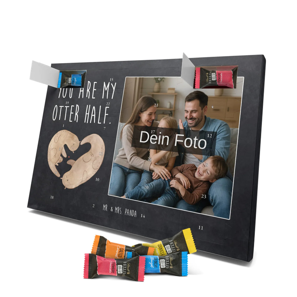 Personalisierter Schoko Foto Adventskalender Otter Herz Personalisierter Schoko Foto Adventskalender, Seeotter, Fischotter, Otter, Love You, Hochzeitstag, Herz, Jahrestag, Gemeinsames Leben, Liebesbeweis, Verlobung, Liebe, Liebesgeschenk, Bessere Hälfte