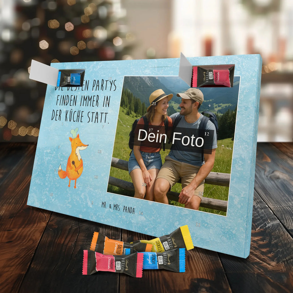 Fox A cook Personalisierter Schoko Foto Adventskalender, Fuchs, Witzig, Spruch Lustig, Füchse, Party Spruch, Küche Deko, Küche Spruch, Bäcker, Koch Geschenk, Köche