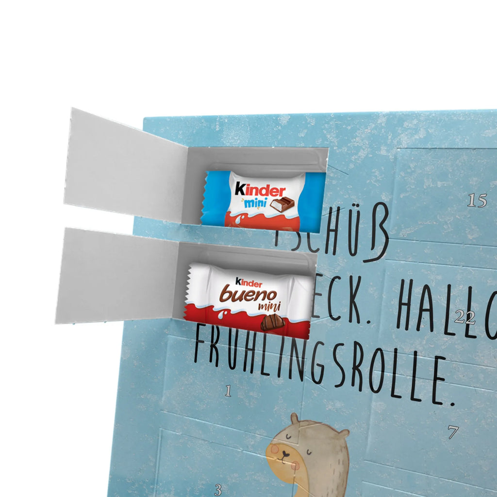 Personalisierter Schoko Foto Adventskalender Otter Bauch Personalisierter Schoko Foto Adventskalender, Fischotter, Otter, Seeotter, Otter Seeotter See Otter