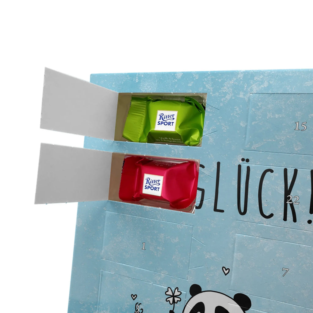  Panda Happiness Personalisierter Schoko Foto Adventskalender