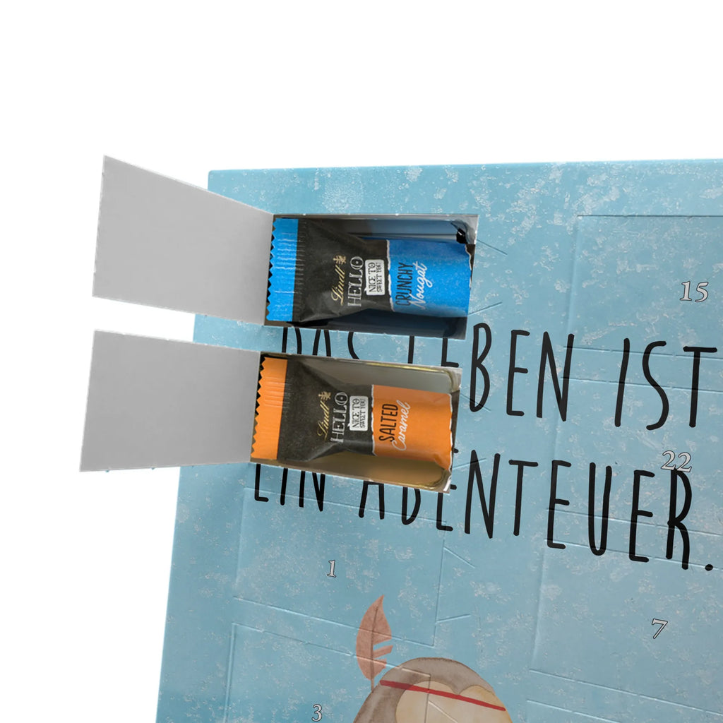 Personalisierter Schoko Foto Adventskalender Eule Federschmuck Personalisierter Schoko Foto Adventskalender, Eule, Das Leben ist ein Abenteuer, Eule Deko, Federschmuck, Dekoration, Owl, Reisespruch