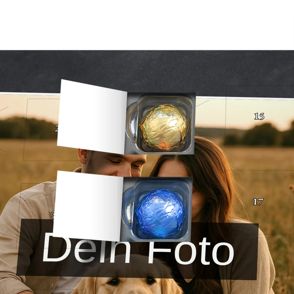 Personalisierter Schoko Foto Adventskalender Otter Herz Personalisierter Schoko Foto Adventskalender, Seeotter, Fischotter, Otter, Love You, Hochzeitstag, Herz, Jahrestag, Gemeinsames Leben, Liebesbeweis, Verlobung, Liebe, Liebesgeschenk, Bessere Hälfte