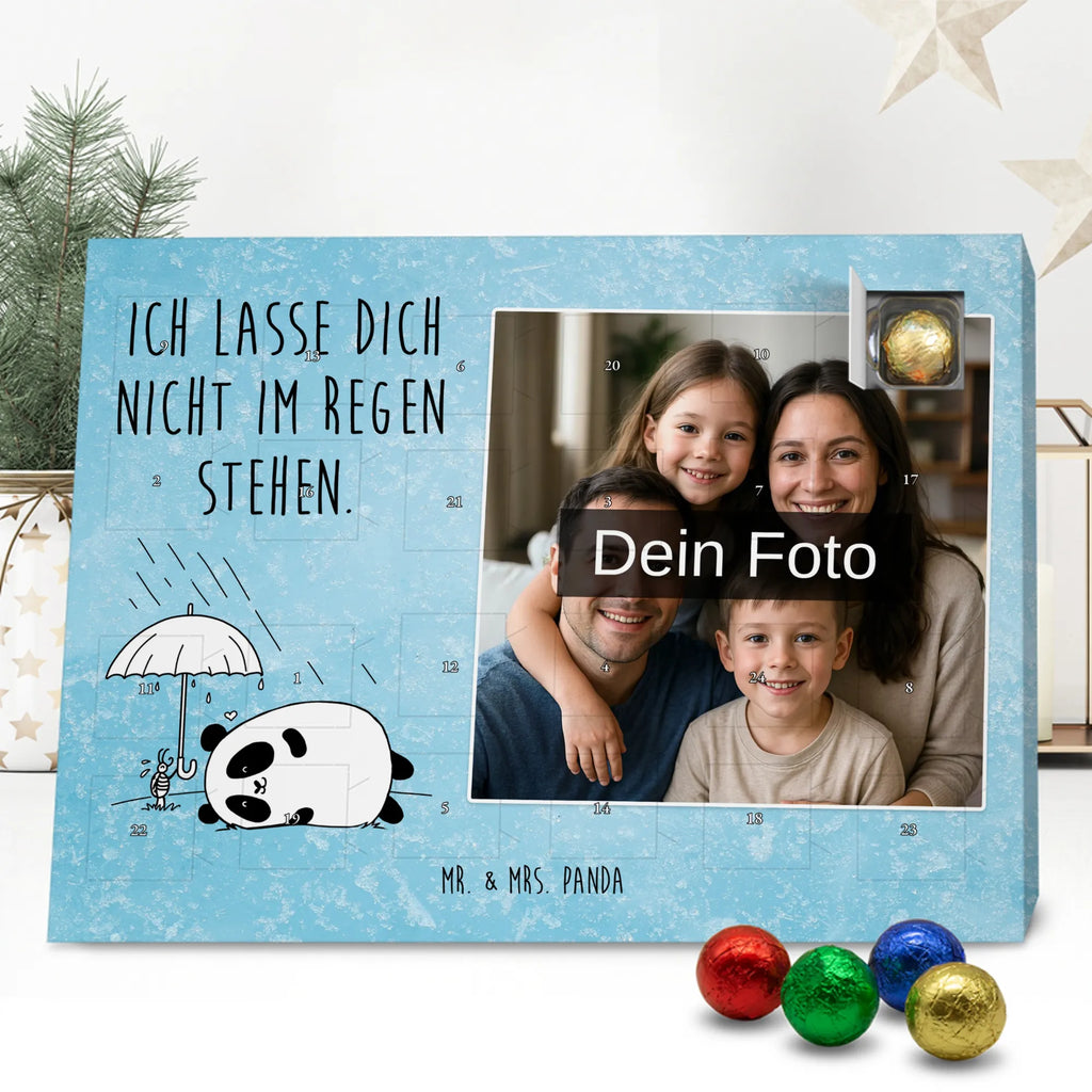  Panda Friendship Personalisierter Schoko Foto Adventskalender
