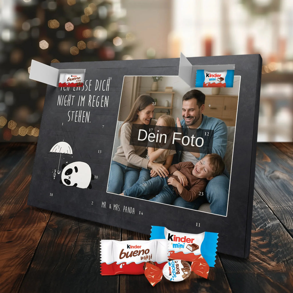  Panda Friendship Personalisierter Schoko Foto Adventskalender