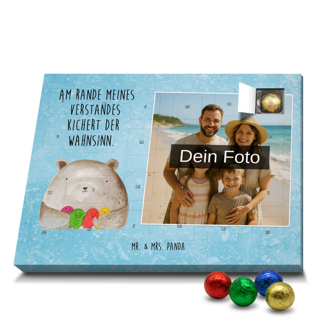  niedźwiedź uczucie Personalisierter Schoko Foto Adventskalender, Teddybär, Teddy, Bär, Verrückt, Wahnsinn, Durchgedreht