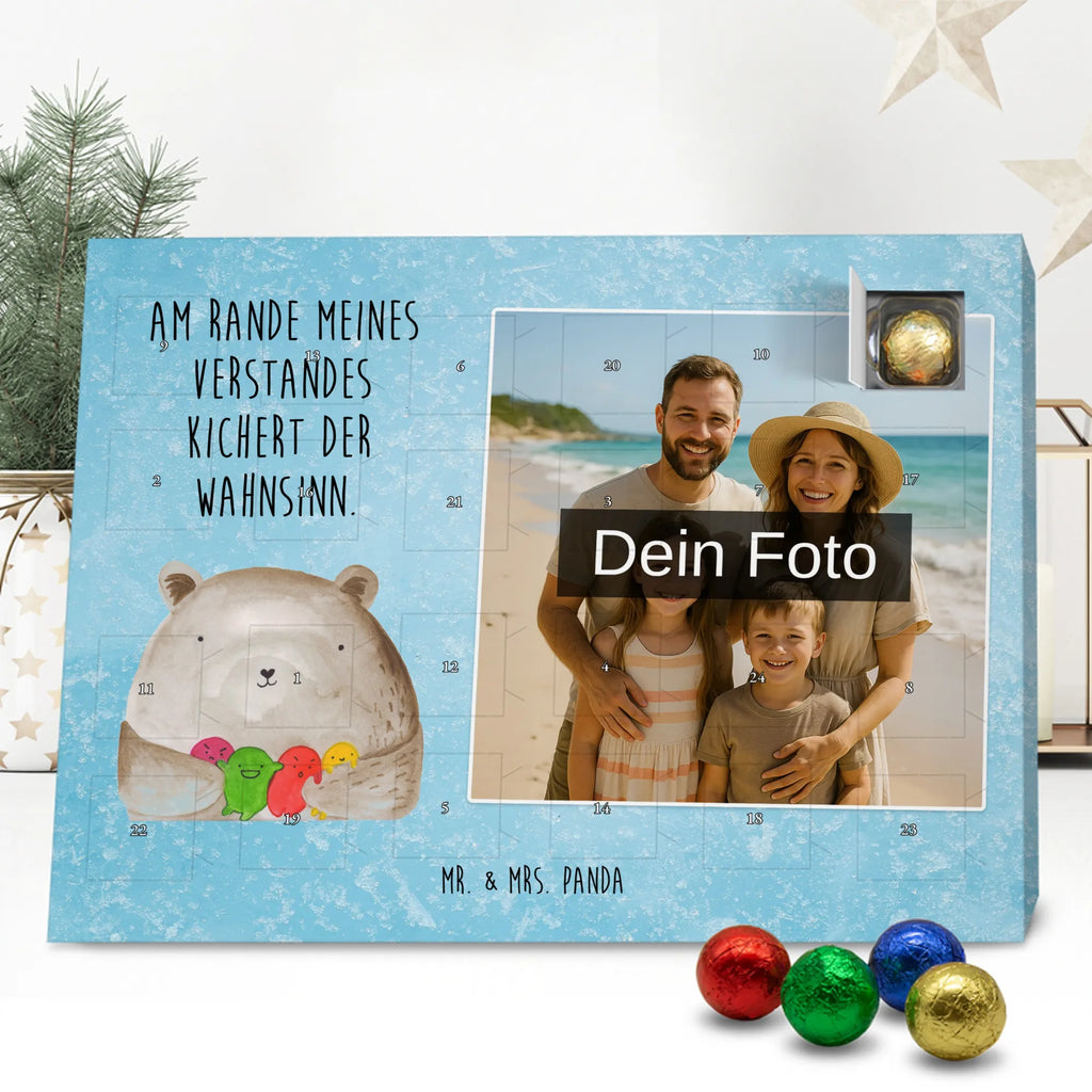  niedźwiedź uczucie Personalisierter Schoko Foto Adventskalender, Teddybär, Teddy, Bär, Verrückt, Wahnsinn, Durchgedreht
